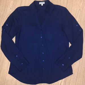Express Navy Portofino Shirt